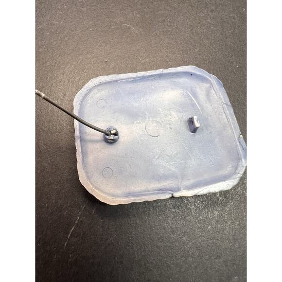 Vintage 1940’s Celluloid Horse Head Brooch/Pin Blue Square Fashion Retro 2" - Picture 9 of 10